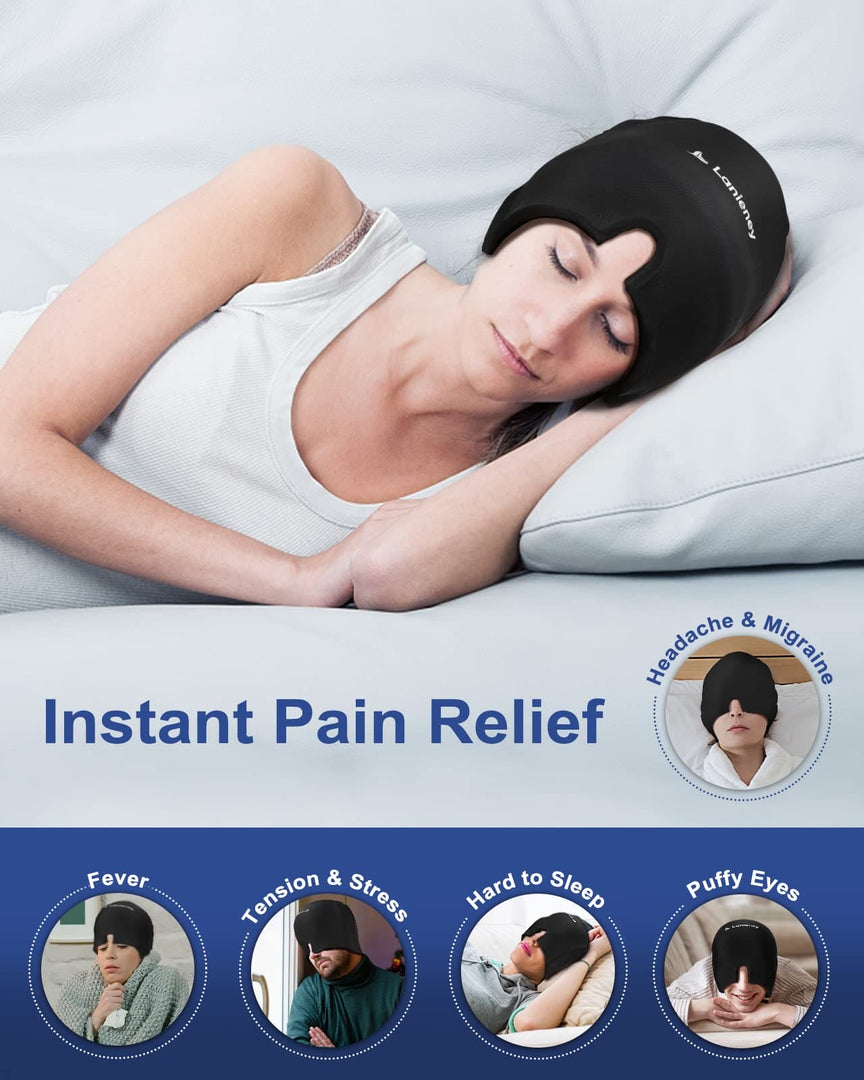 Cold Therapy Migraine Relief Hat