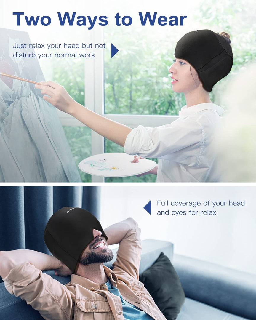 Cold Therapy Migraine Relief Hat